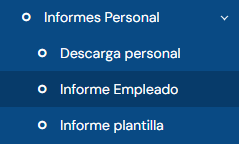 informe empleado