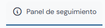 panel de seguimiento