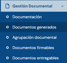 documentos generados